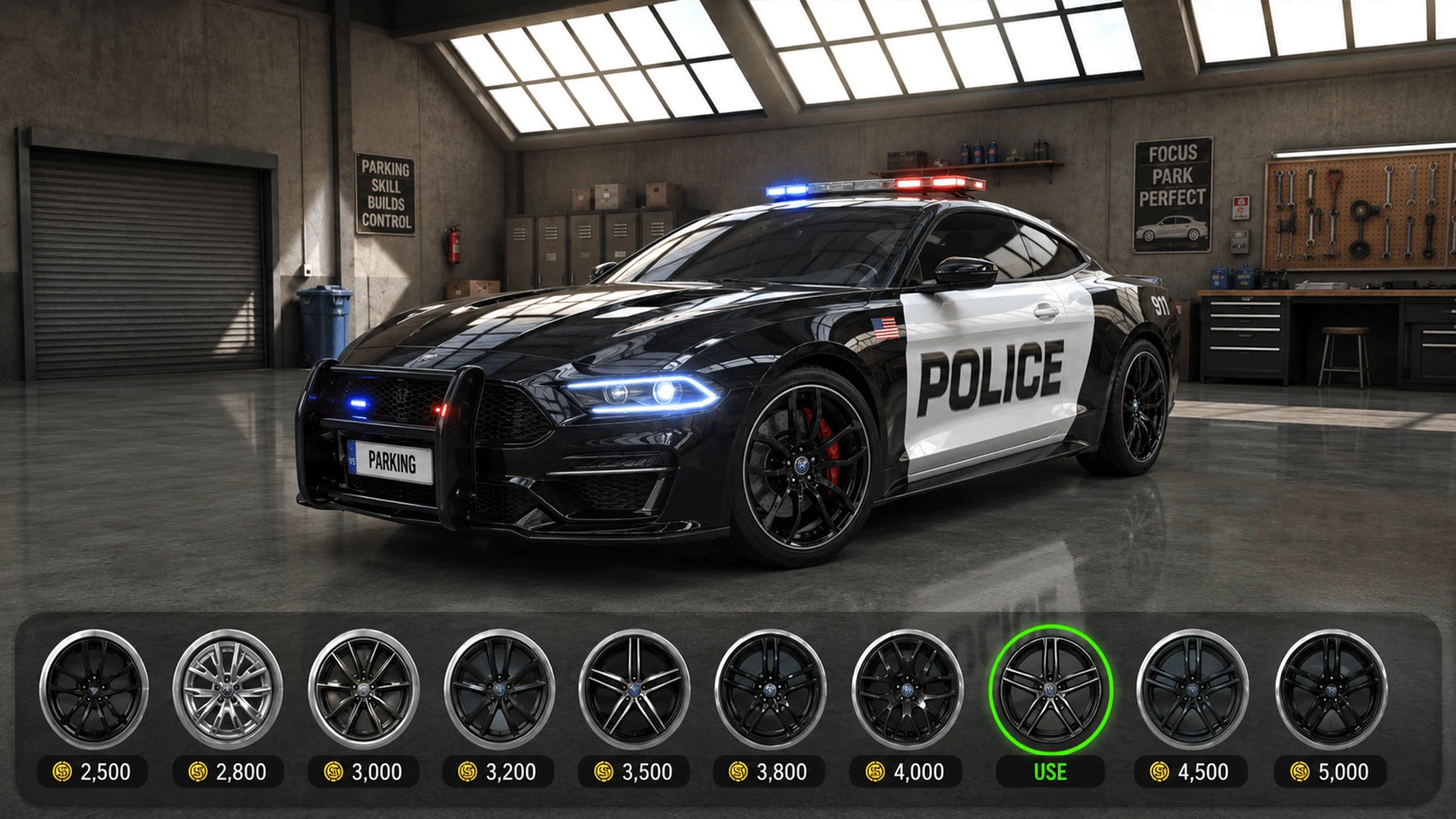 Police Car Game : Parking Game screenshot