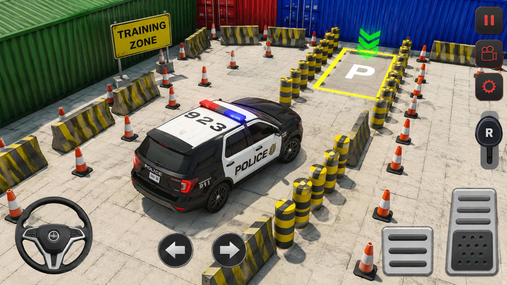 Police Car Game : Parking Game screenshot